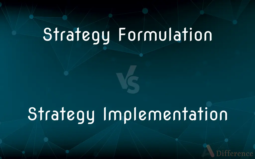 Strategy Formulation vs. Strategy Implementation — What's the Difference?