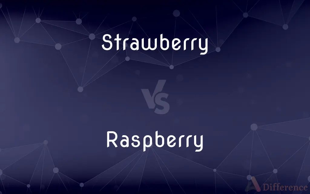 Strawberry vs. Raspberry — What's the Difference?