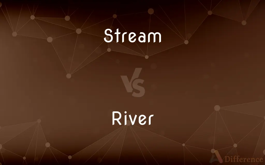 Stream vs. River — What's the Difference?