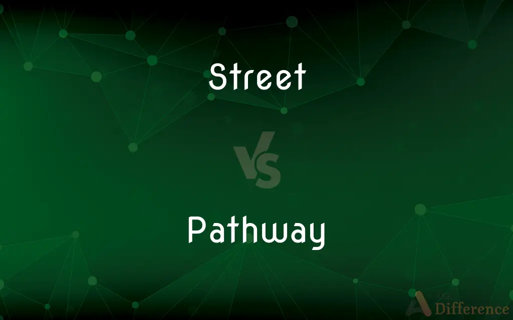 Street vs. Pathway — What's the Difference?