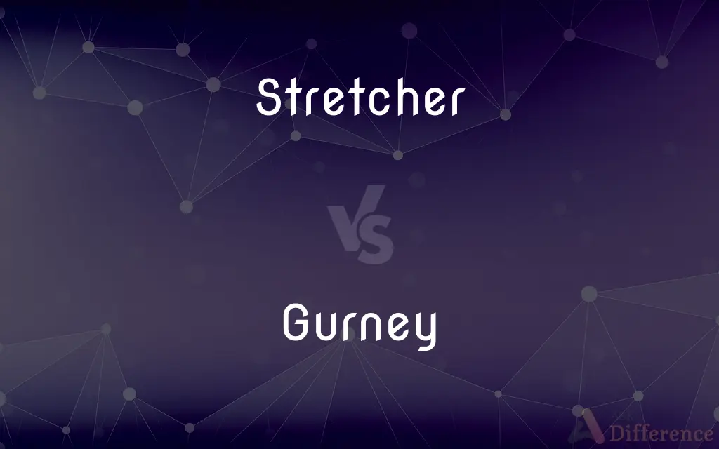 Stretcher vs. Gurney — What's the Difference?