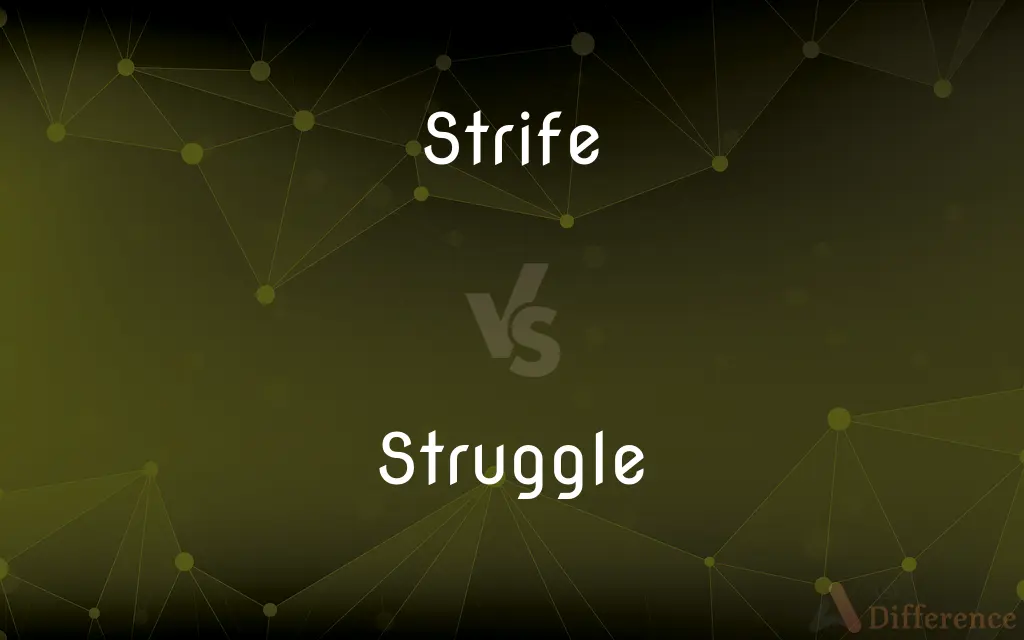 Strife vs. Struggle — What's the Difference?