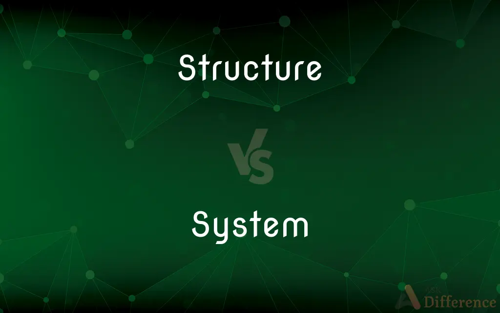 Structure vs. System — What's the Difference?