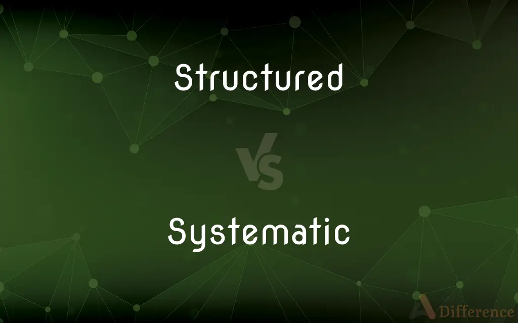 Structured vs. Systematic — What's the Difference?