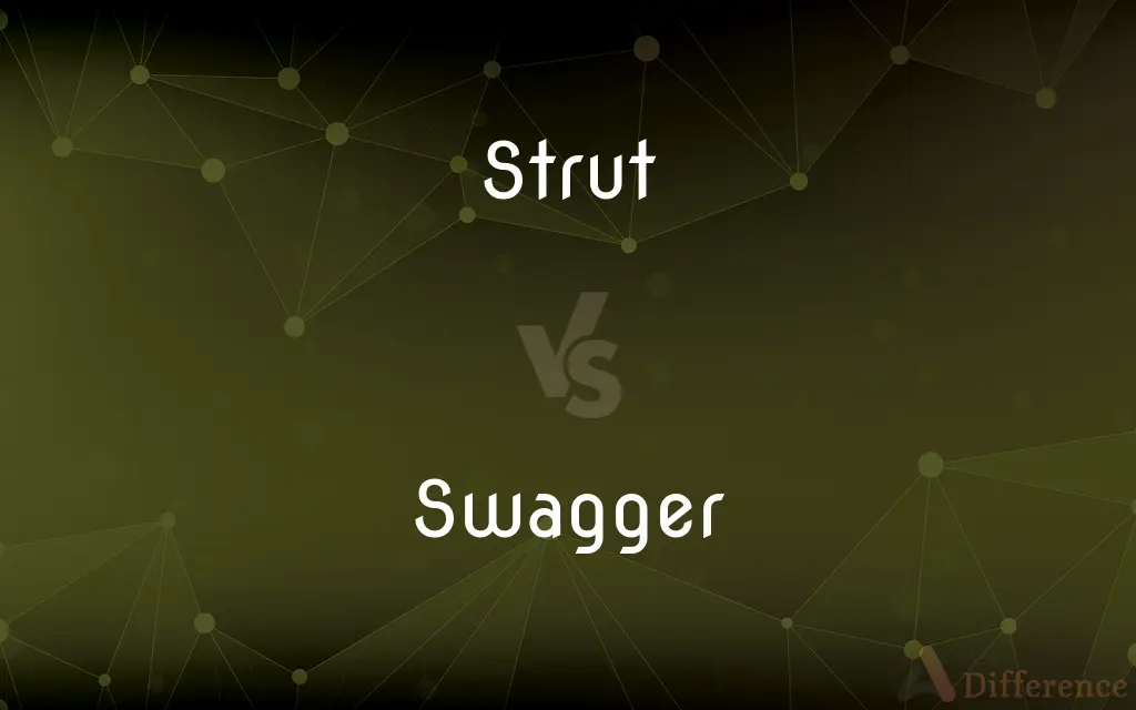 Strut vs. Swagger — What's the Difference?