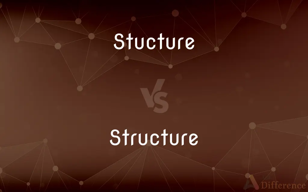 Stucture vs. Structure — Which is Correct Spelling?