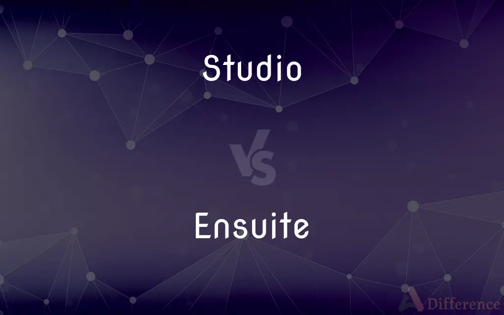 Studio vs. Ensuite — What's the Difference?