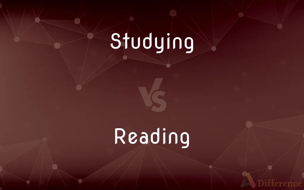 Studying vs. Reading — What's the Difference?
