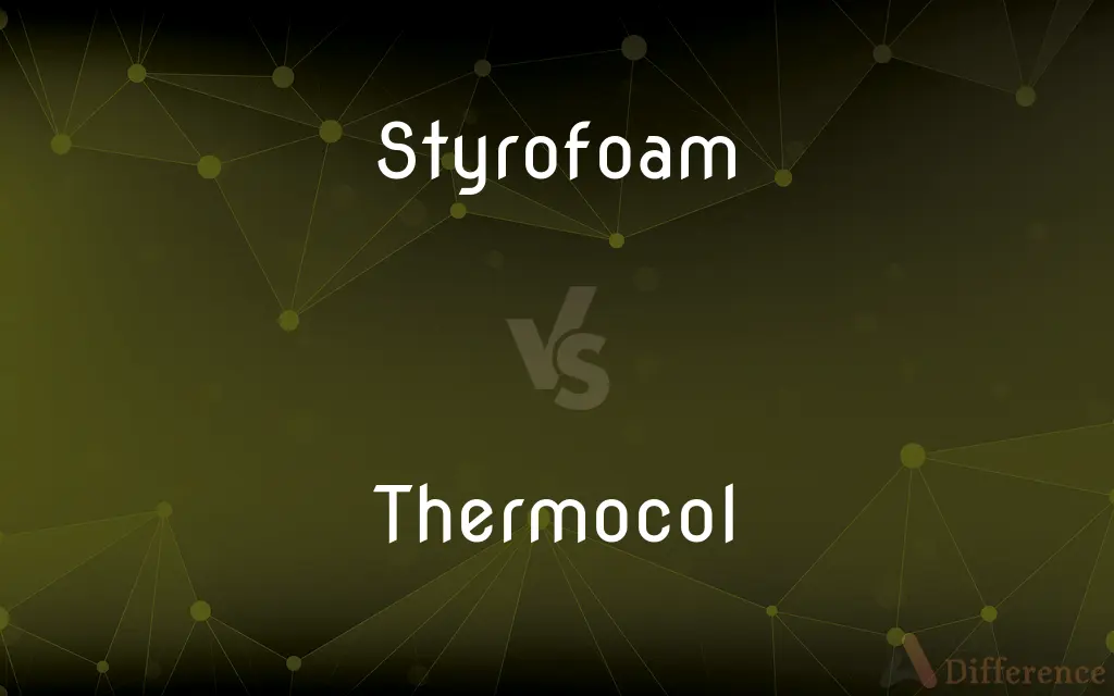 Styrofoam vs. Thermocol — What's the Difference?