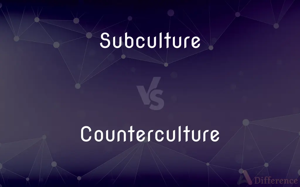 Subculture vs. Counterculture — What's the Difference?