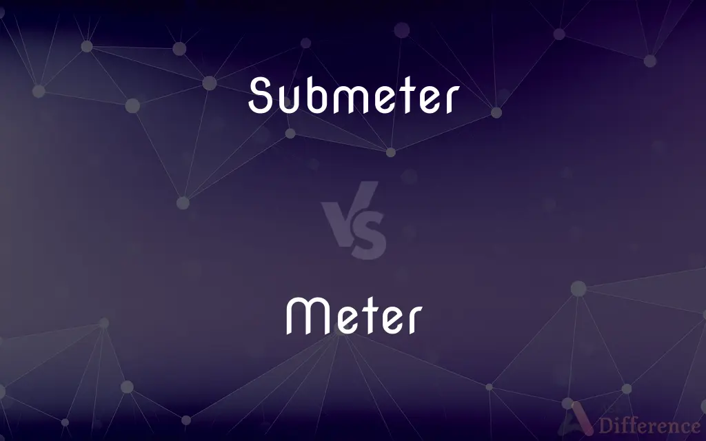 Submeter vs. Meter — What's the Difference?