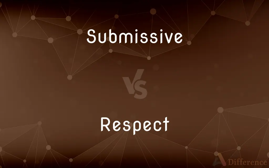 Submissive vs. Respect — What's the Difference?