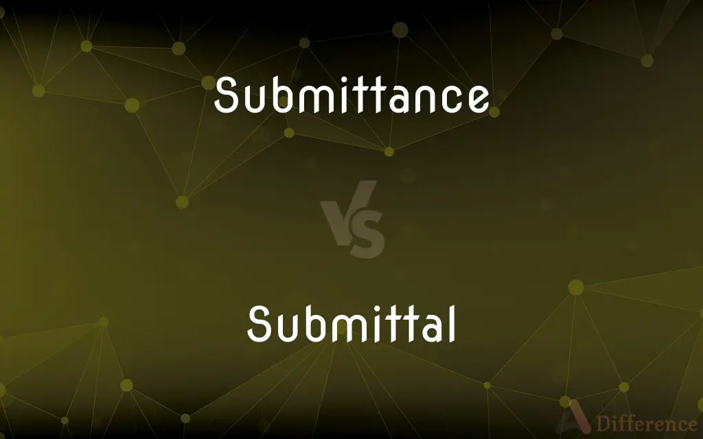 Submittance vs. Submittal — Which is Correct Spelling?