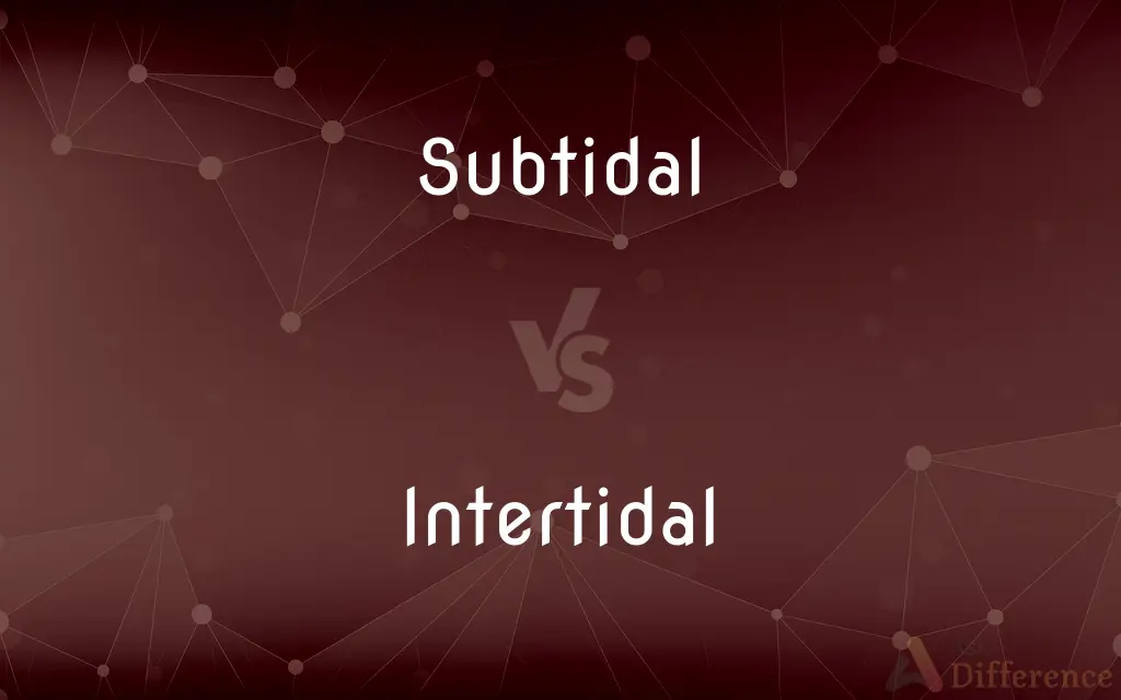Subtidal vs. Intertidal — What's the Difference?