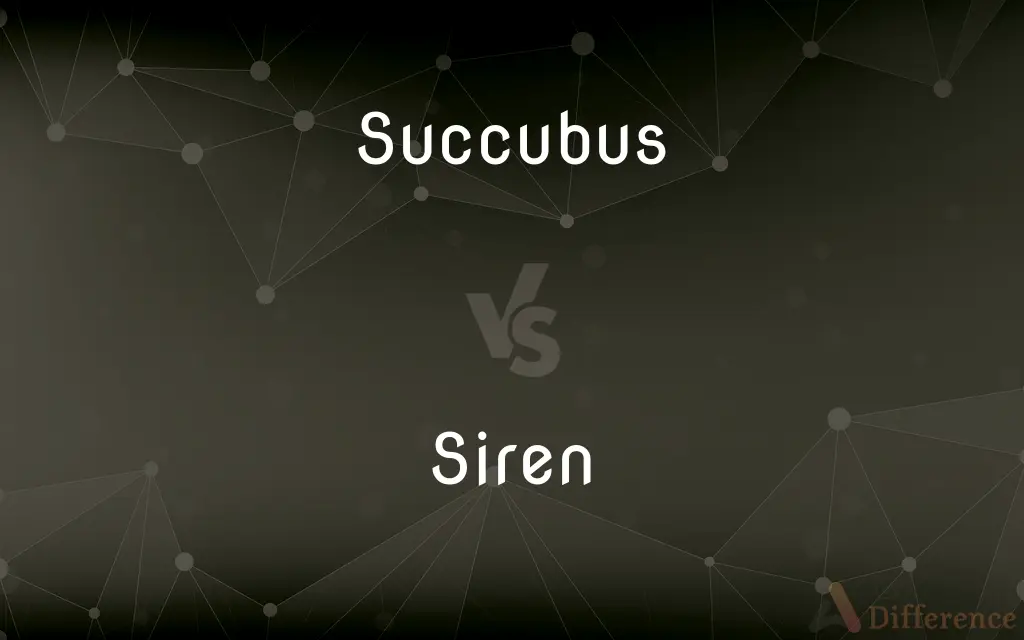 Difference Between Siren And Succubus