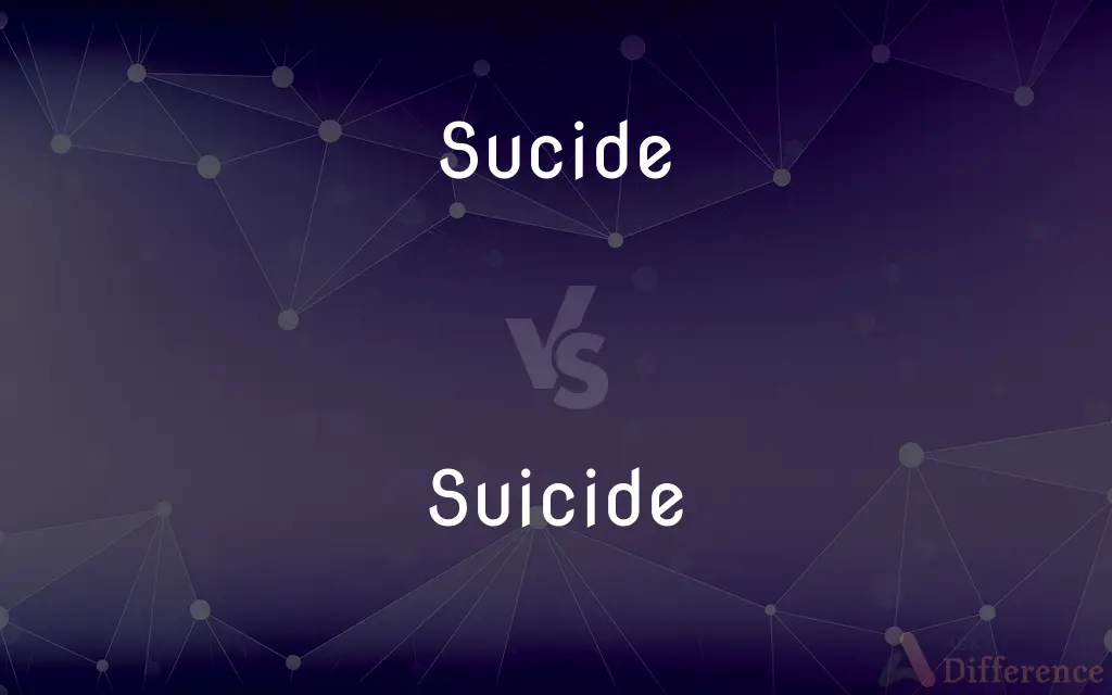 Sucide vs. Suicide — Which is Correct Spelling?