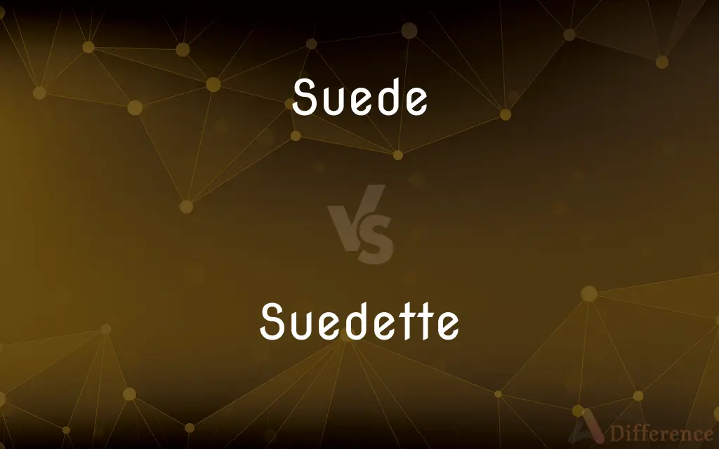 Suede vs. Suedette — What's the Difference?