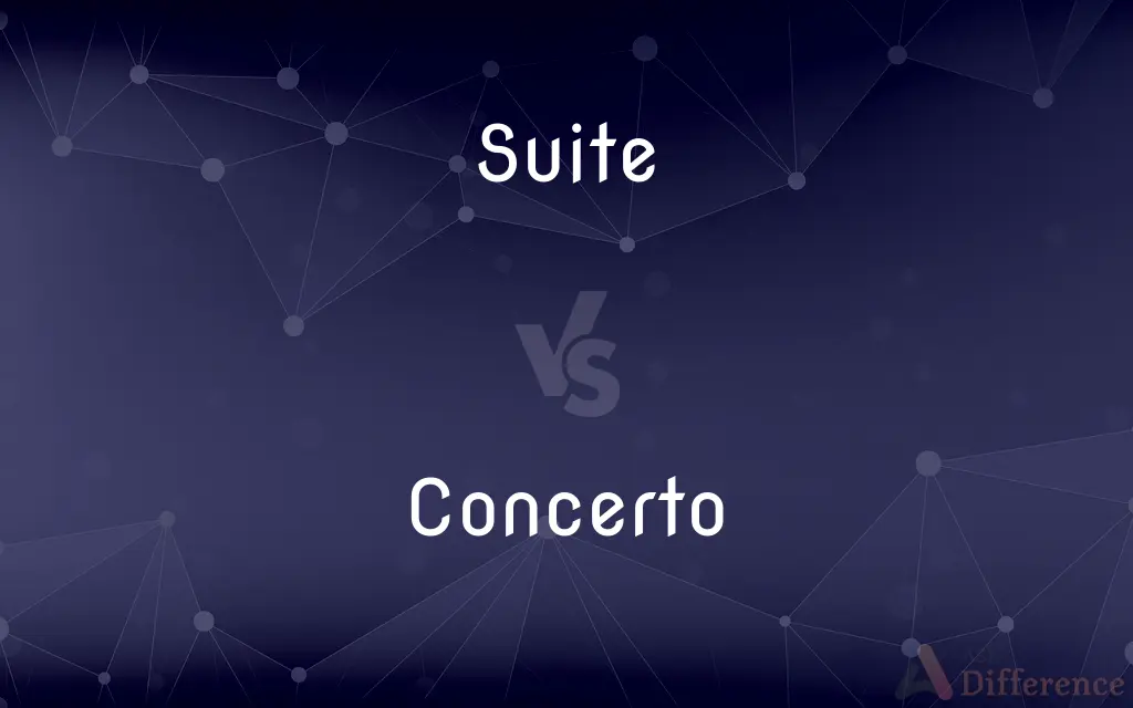 Suite vs. Concerto — What's the Difference?