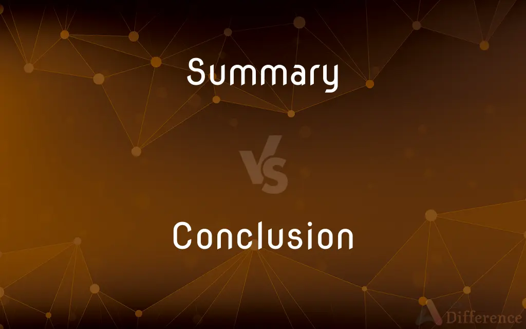 Summary vs. Conclusion — What's the Difference?