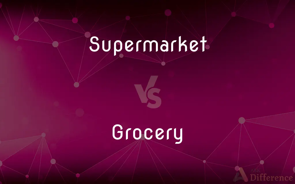 Supermarket vs. Grocery — What's the Difference?
