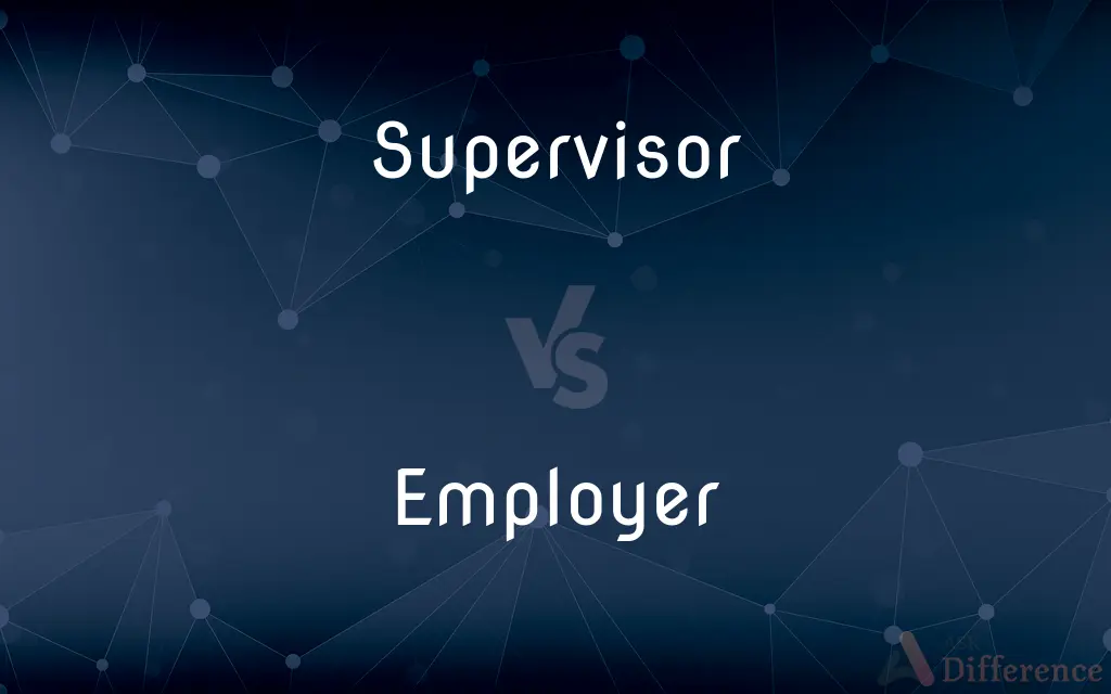 Supervisor vs. Employer — What's the Difference?