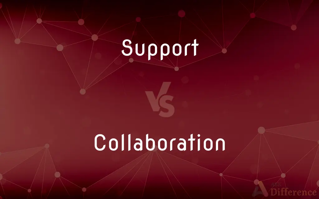 Support vs. Collaboration — What's the Difference?