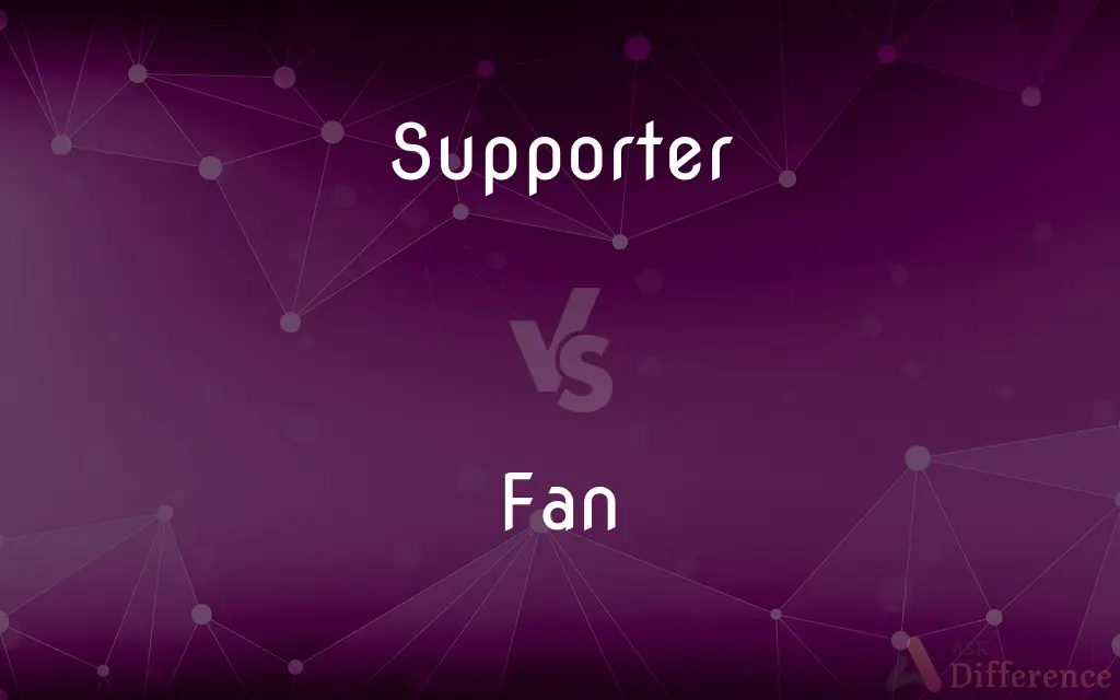 Supporter vs. Fan — What's the Difference?