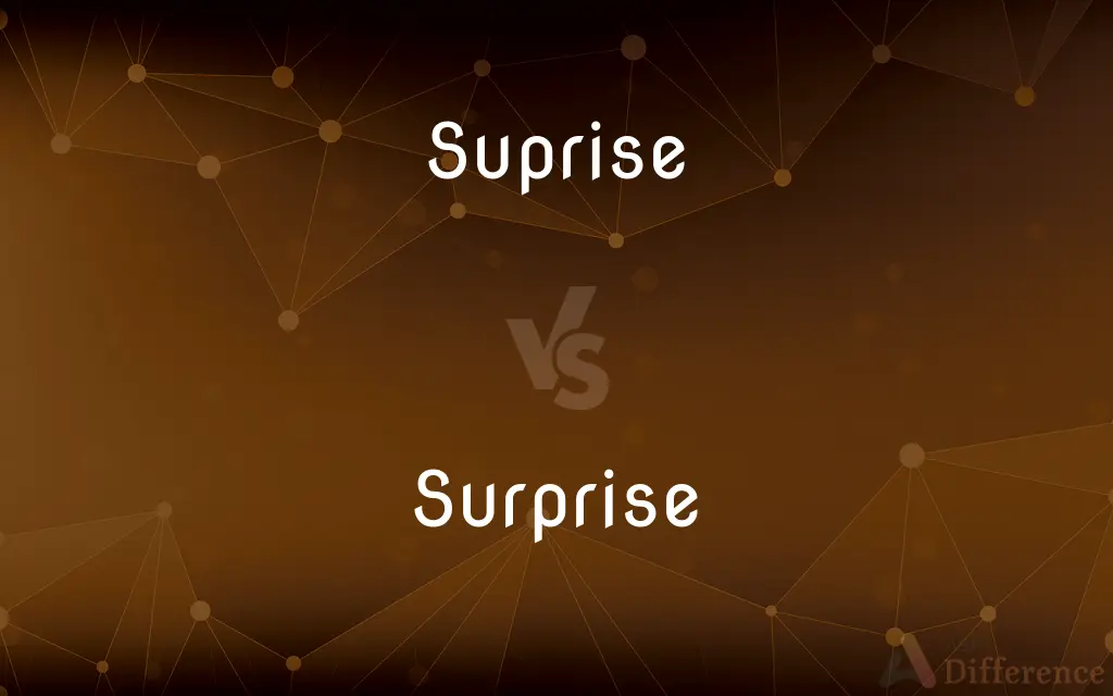 Suprise vs. Surprise — Which is Correct Spelling?
