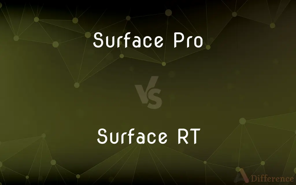 Surface Pro vs. Surface RT — What's the Difference?