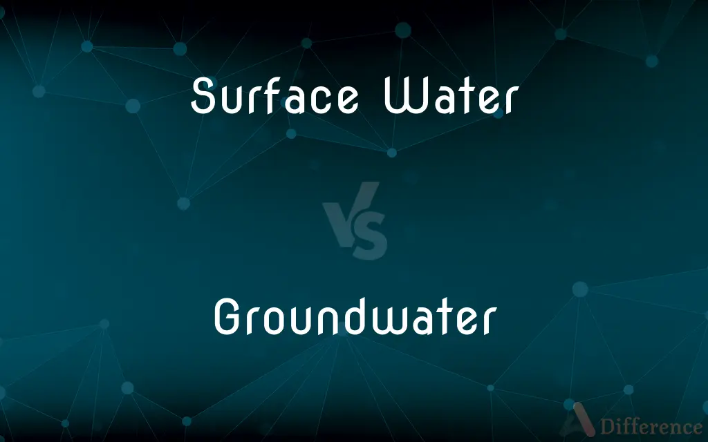 Surface Water vs. Groundwater — What's the Difference?