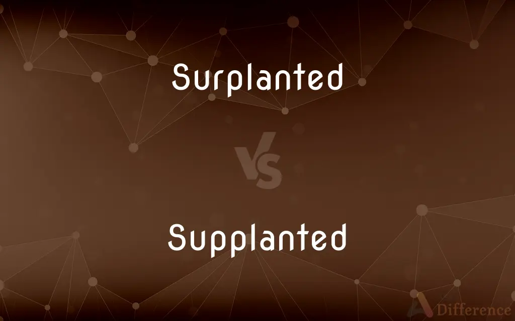 Surplanted vs. Supplanted — Which is Correct Spelling?
