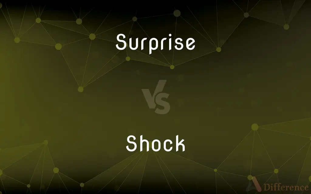 Surprise vs. Shock — What's the Difference?