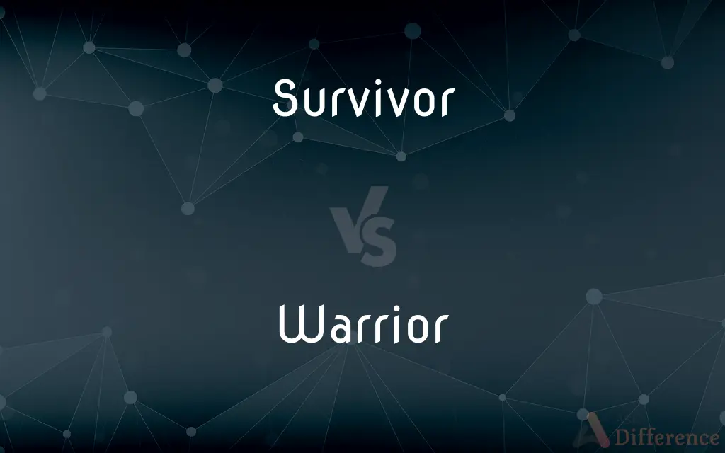 Survivor vs. Warrior — What's the Difference?