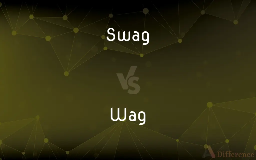 Swag vs. Wag — What's the Difference?