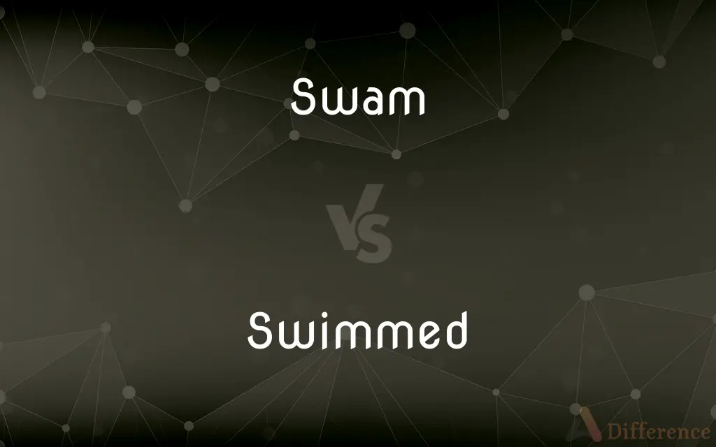 Swam vs. Swimmed — What's the Difference?