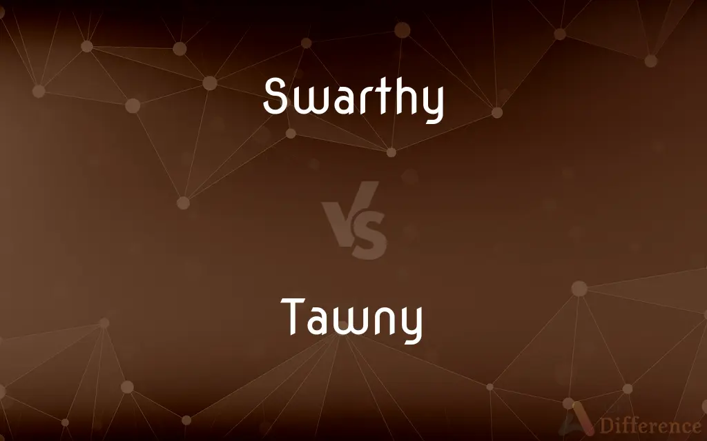 Swarthy vs. Tawny — What's the Difference?
