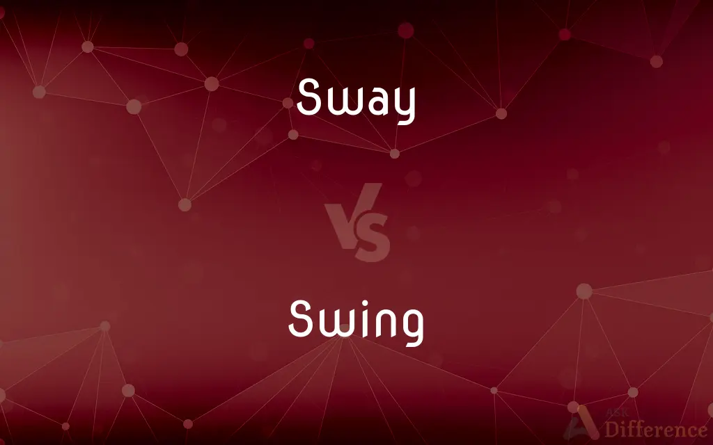 Sway vs. Swing — What's the Difference?