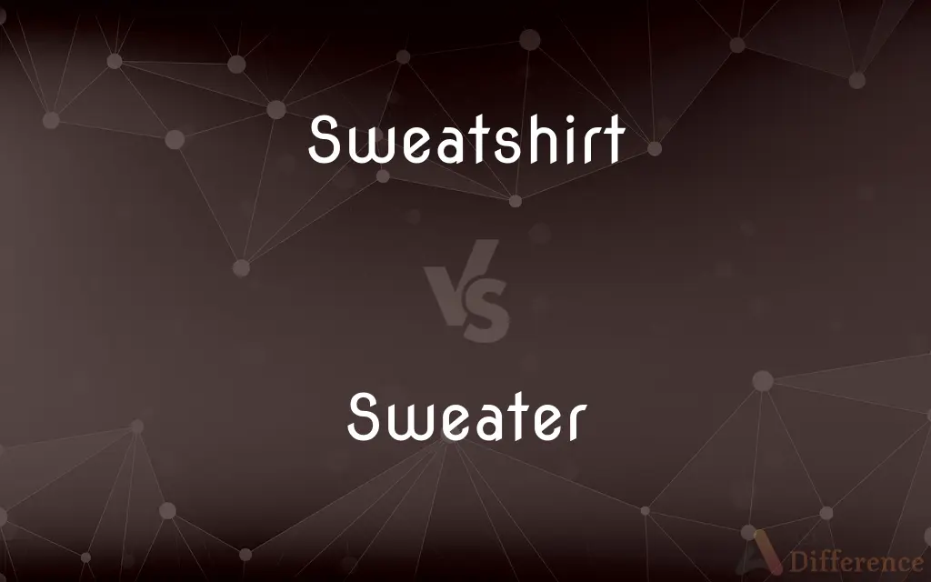 Sweatshirt vs. Sweater — What's the Difference?