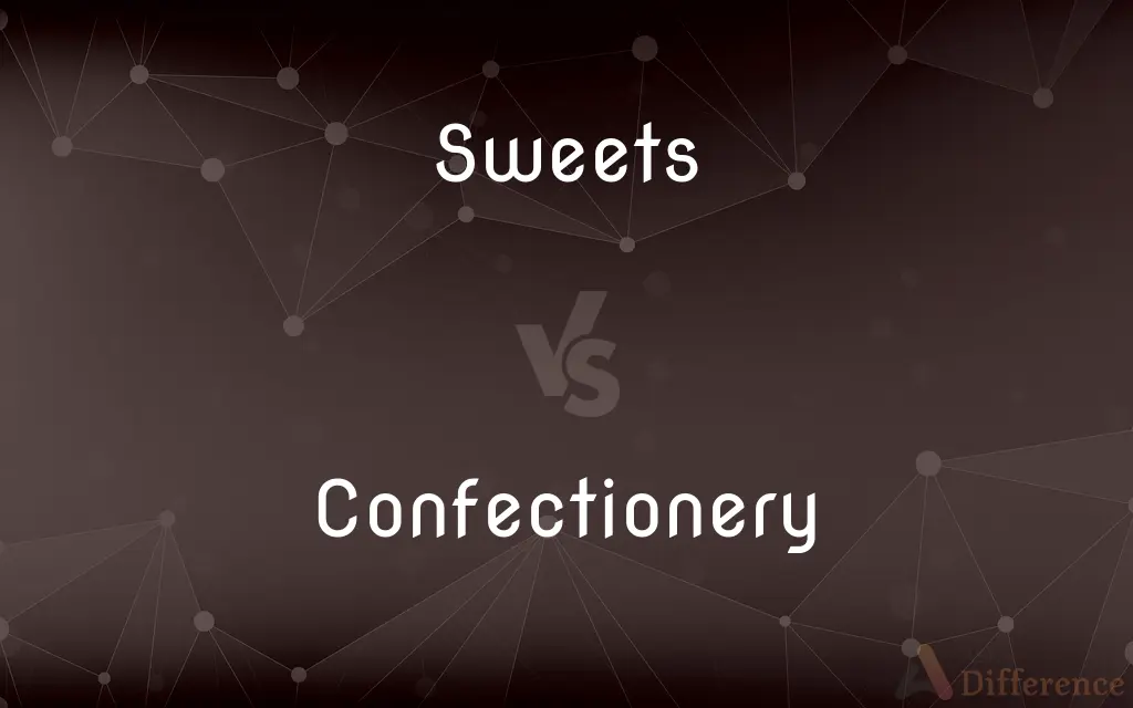 Sweets vs. Confectionery — What's the Difference?