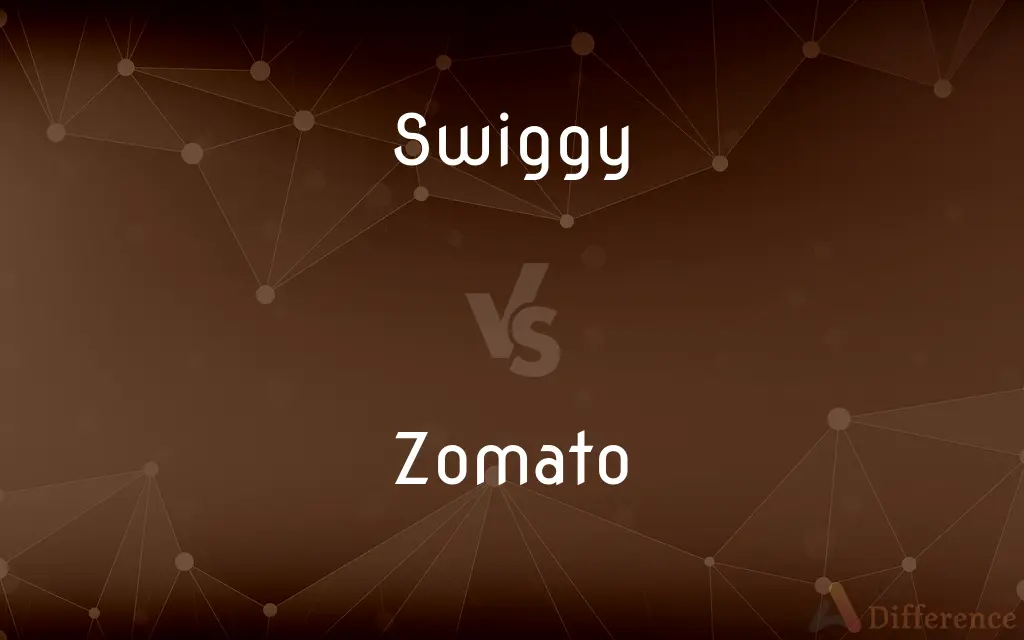Swiggy vs. Zomato — What's the Difference?