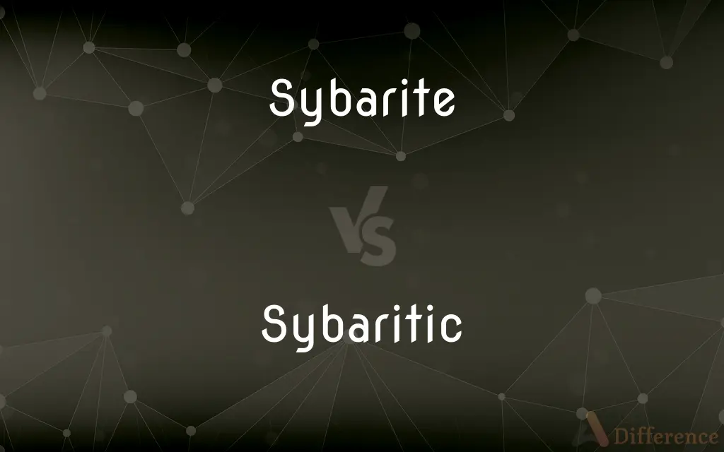 Sybarite vs. Sybaritic — What's the Difference?