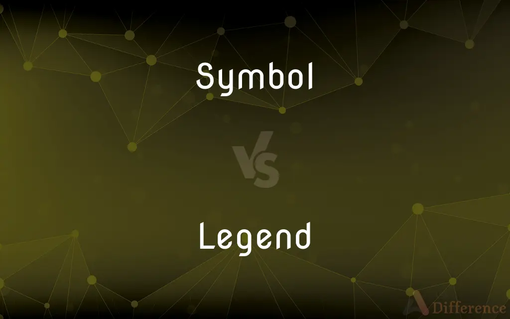 Symbol vs. Legend — What's the Difference?