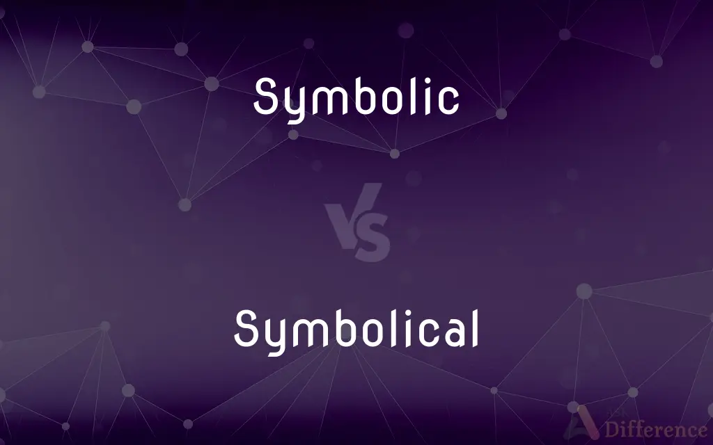 Symbolic vs. Symbolical — What's the Difference?