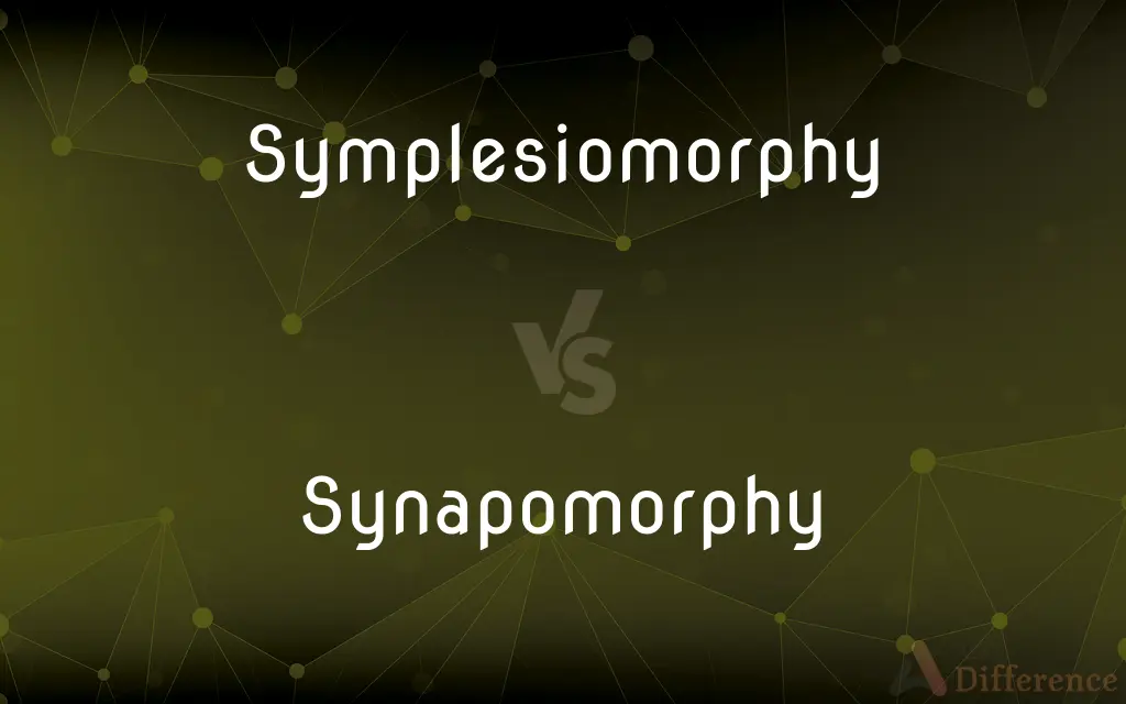 Symplesiomorphy vs. Synapomorphy — What's the Difference?