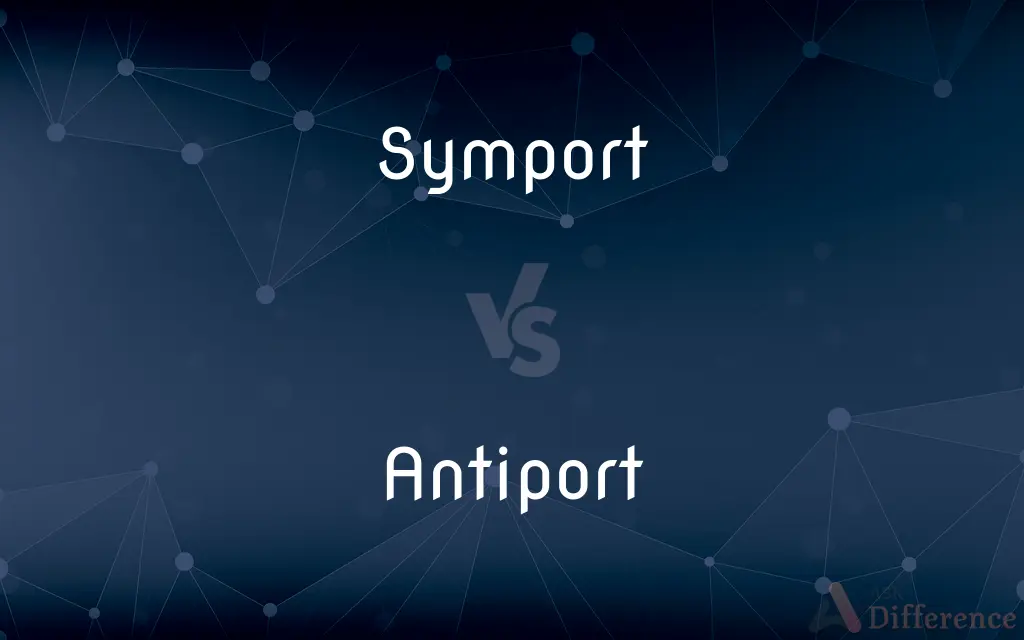 Symport vs. Antiport — What's the Difference?