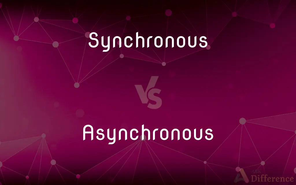Synchronous vs. Asynchronous — What's the Difference?