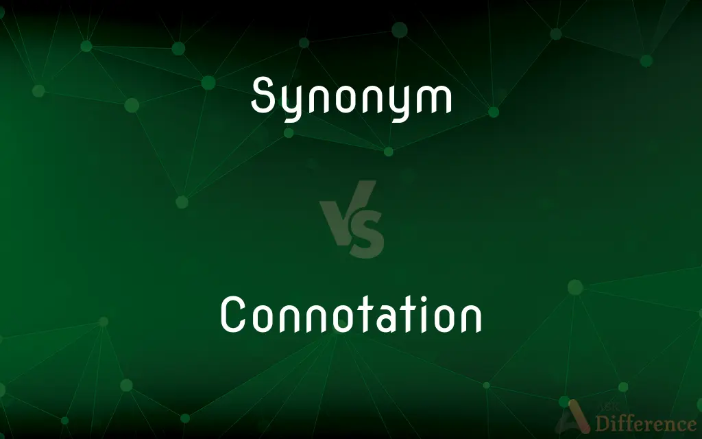 Synonym vs. Connotation — What's the Difference?