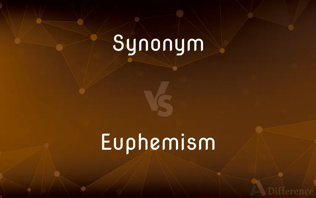 Synonym vs. Euphemism — What's the Difference?
