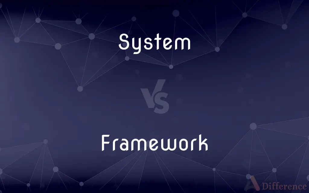 System vs. Framework — What's the Difference?