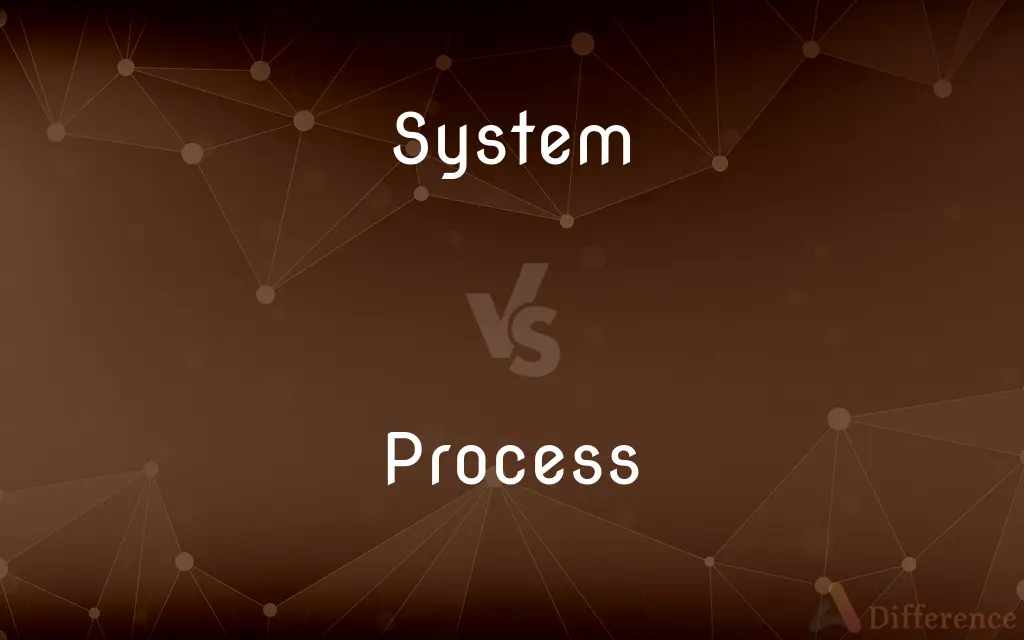 System vs. Process — What's the Difference?
